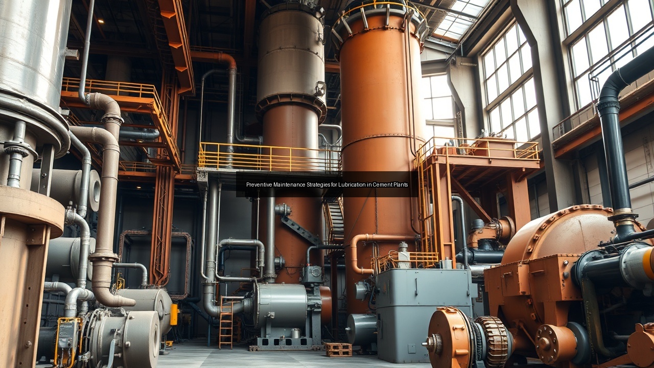 crushers cement lubrication alumina plant gear oil