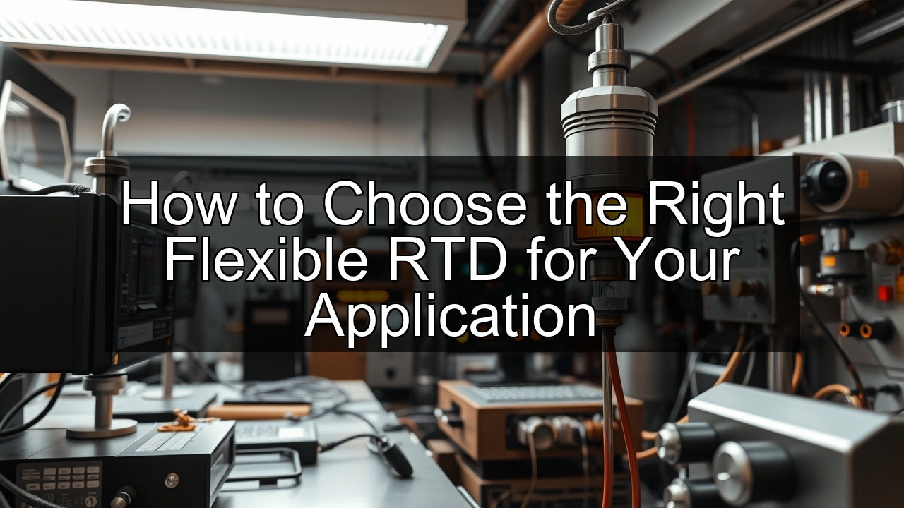 calibration flexible platinum thermal rtd measurement