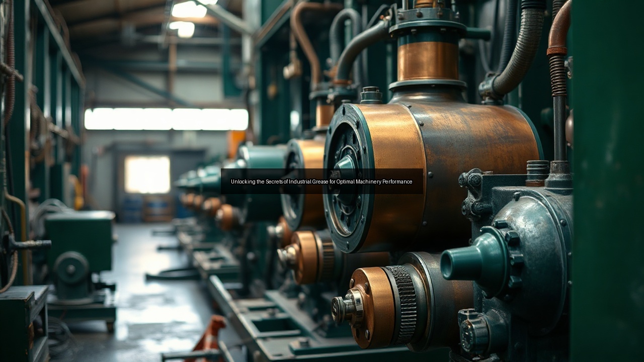 base oil industrial lubricants oxidation industrial grease lithium-based grease